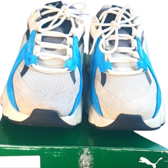 Puma RS-Connect Lazer Sneakers, 8, Vaporous Grey, & Blue. - Picture 1 of 10